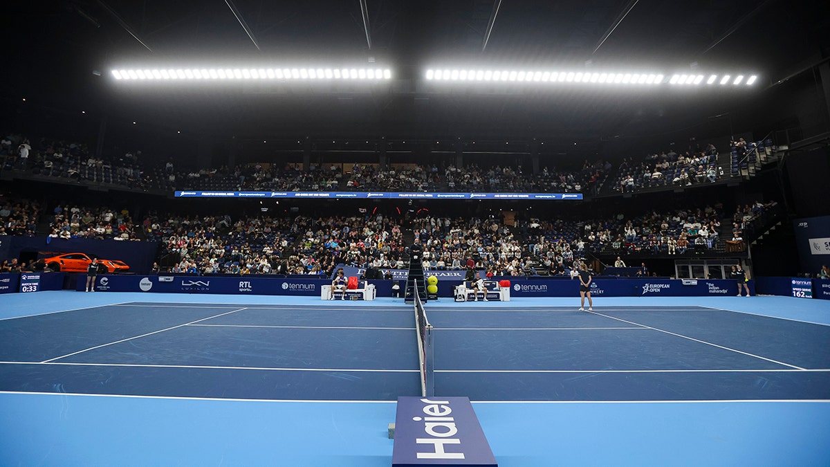 General view of tennis court