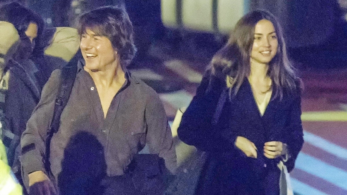 Tom Cruise and Ana de Armas in London