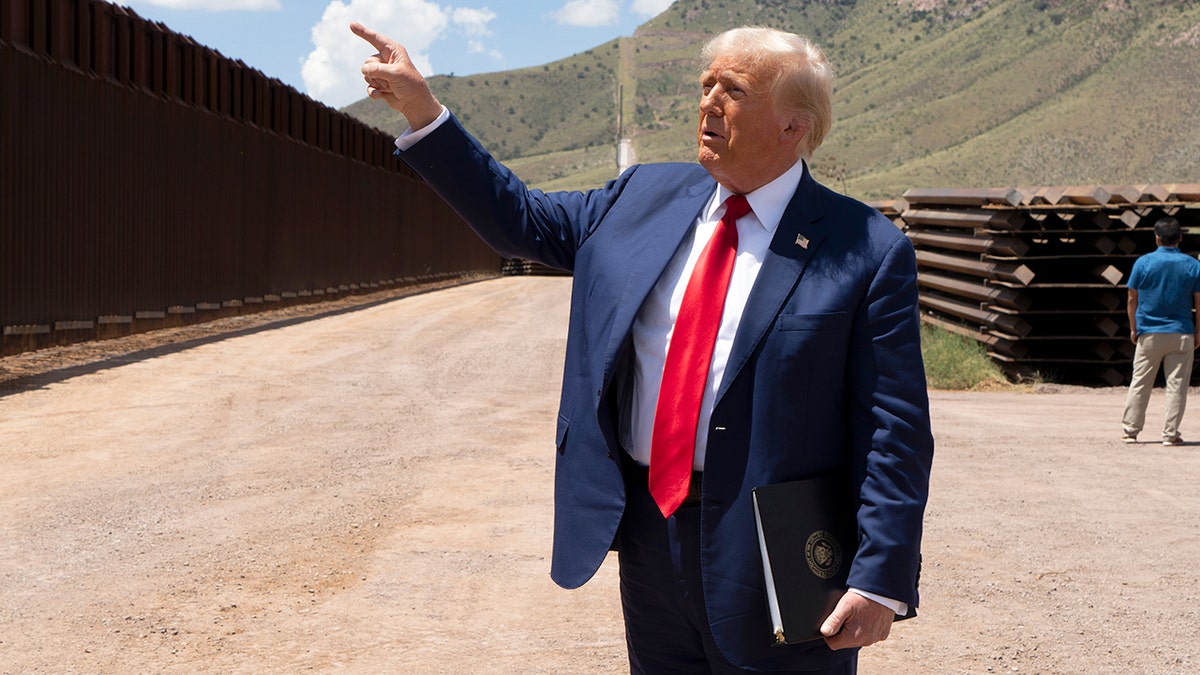 Trump tells illegal immigrants to 'self-deport' using CBP Home app in new video  at george magazine