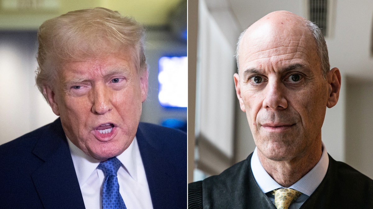 President Trump, Judge Boasberg in left-right photo split