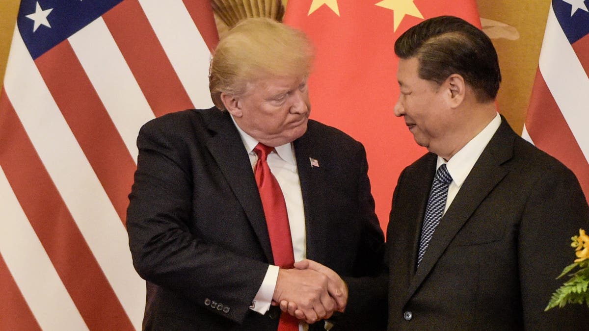 Trump with Xi Jinping