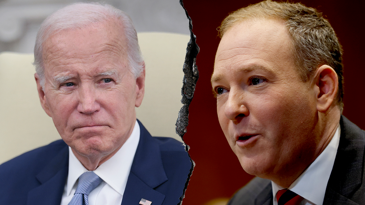 Lee Zeldin y Joe Biden