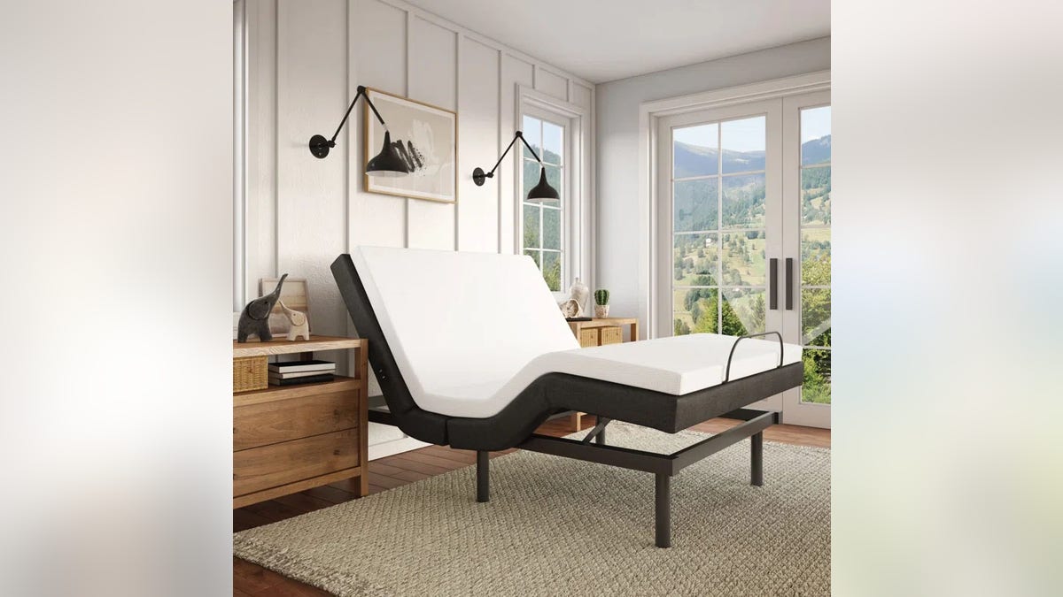 Get rid of your back pain with this bed frame.