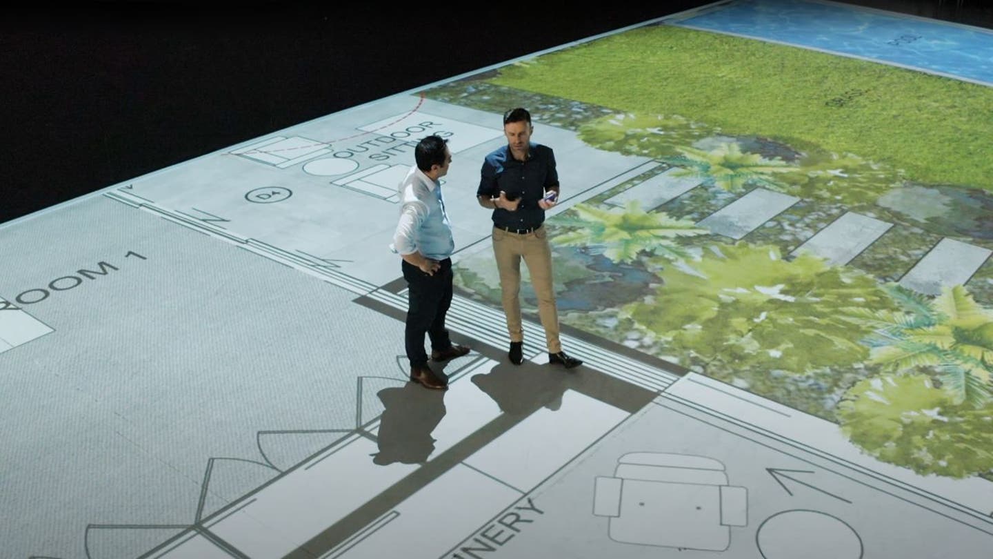 1 walk through your new house or business at actual scale before construction