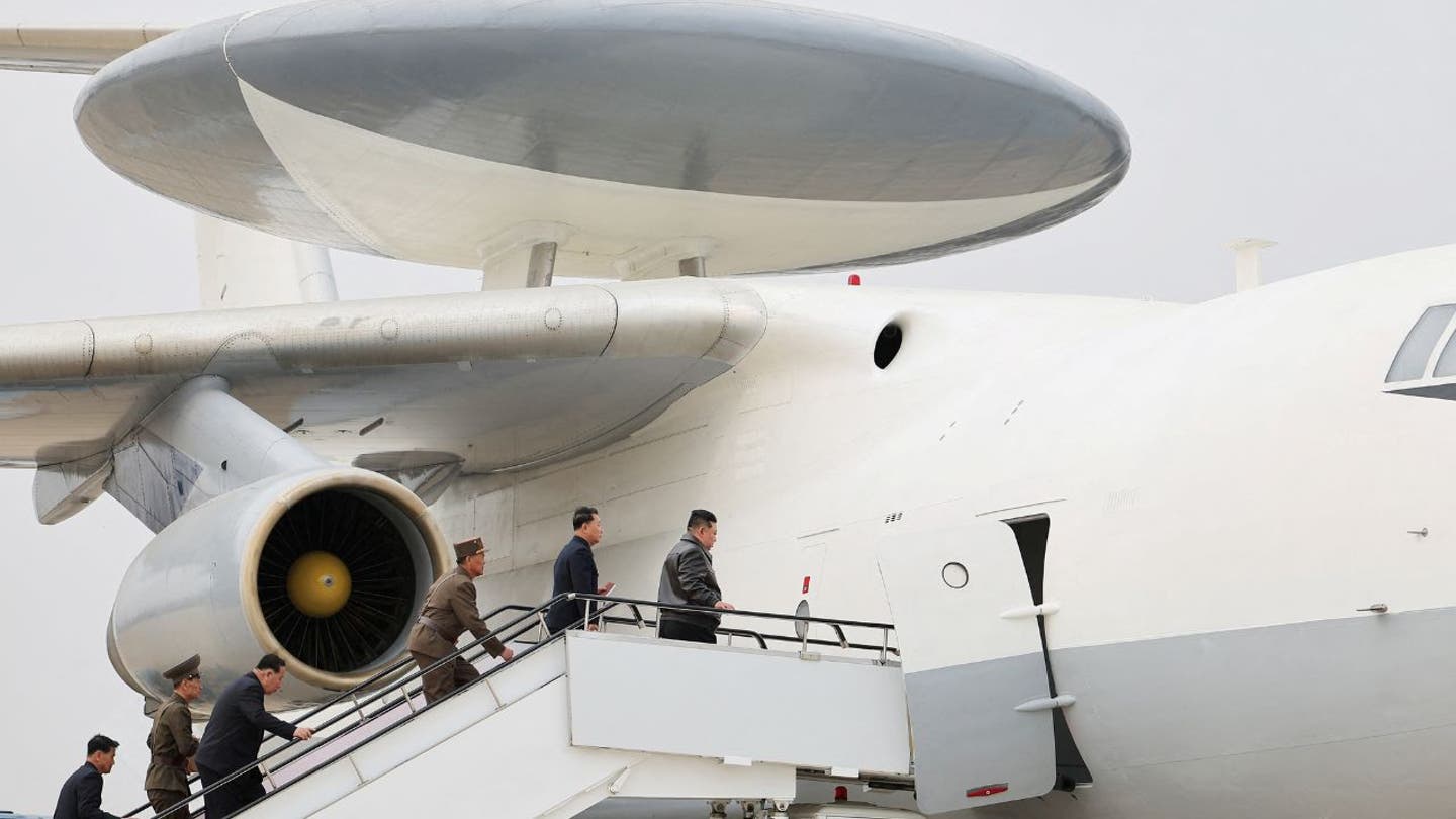 north korean leader kim jong un boards a military plane