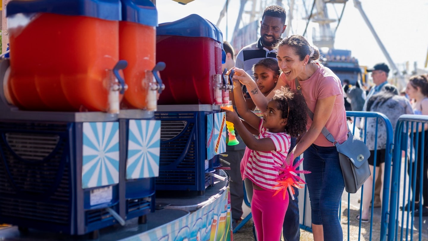 slushy machine at fair