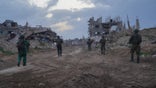 IDF troops in Gaza Strip