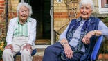 Josie Church (L) and Anne Wallace-Hadrill in their homes in Oxford, Oxfordshire on March 26 2025.
