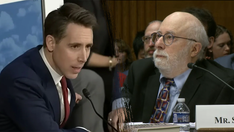Hawley blasts 'insane' liberal attorney during Senate hearing on campus antisemitism