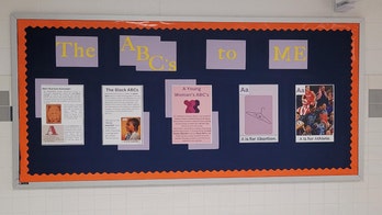 Virginia school puts up controversial ABCs display on Women's History Month, starting with 'A is for Abortion'