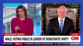 Walz dodges question on who leads the Democratic Party, says 'voting public' in charge now