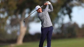 Justin Lower miraculously saves par on infamous 17th hole at TPC Sawgrass after hitting tee shot into water