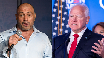 Joe Rogan mocks Tim Walz as Democrats try to address struggles to with male voters