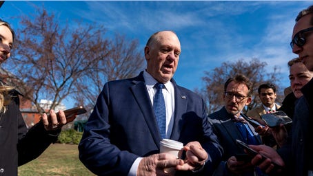Border czar slams Congress for 'skyrocketing' anti-ICE rhetoric after officer shot