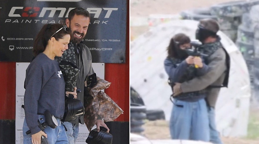 Ben Affleck and Jennifer Garner attend paintball outing together