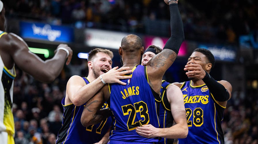 LeBron James buzzer-beater gives Lakers win | Fox News