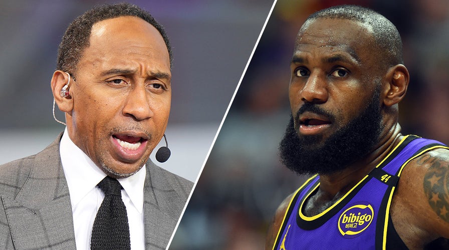 ESPN's Stephen A. Smith addresses heated courtside exchange with LeBron  James | Fox News