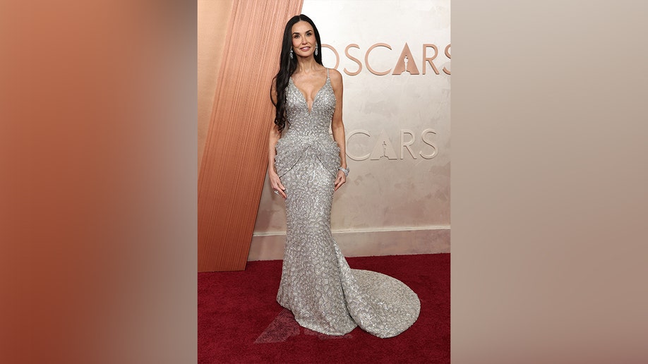 Demi Moore at the 2025 Oscars