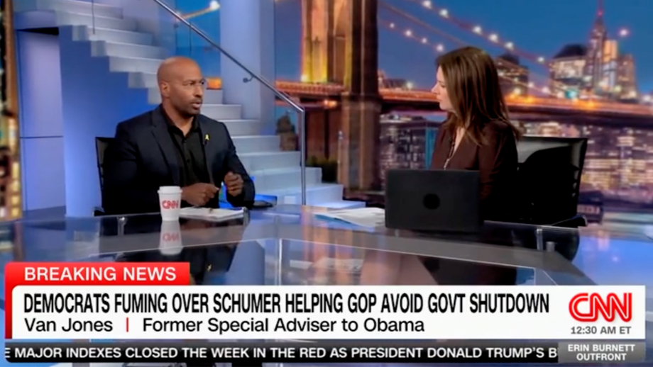CNN political analyst warns Schumer about 'volcanic' anger from Dems over spending bill