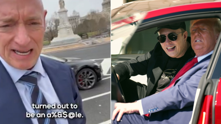 Dem senator mocked online for ditching his Tesla to protest ‘a–hole’ Musk: ‘Stunning and brave’