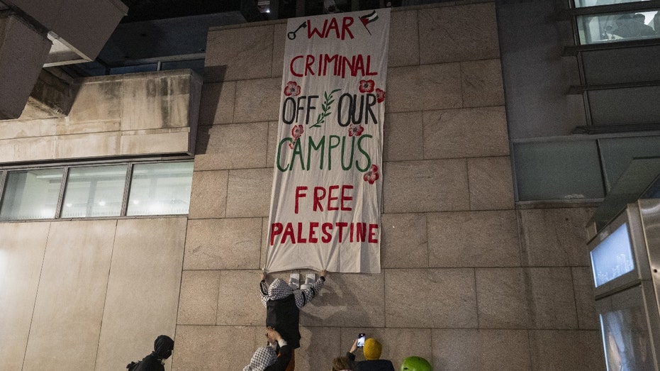 Columbia battles radical activists, limits entry to former Israeli leader’s visit as Trump weighs pulling $5B