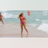 Spring breaker in sand