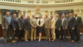 A group of Republican legislators in Idaho went "beyond party lines" to support Democratic colleague, Rep. Brooke Green, by shaving their heads in solidarity of her starting chemotherapy. - Fox News