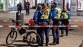 Police officers are seen in Dam Square in Amsterdam on March 27 after a stabbing incident injured five people in a busy commercial shopping street next to Dam Square. - Fox News