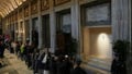 Faithful line up to pay their respects to the tomb of Pope Francis inside St. Mary Major Basilica in Rome, Sunday, April 27, 2025. - Fox News