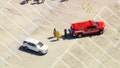 Anaheim firefighters responded to a Disneyland parking structure on Friday where a car caught fire. - Fox News