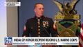 Medal of Honor recipient Dakota Meyer at his re-enlistment ceremony Thursday in Washington, D.C. - Fox News