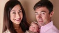 Olivia and Wesley Hayes with their daughter. - Fox News