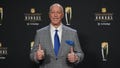 Former Buffalo Bills quarterback Jim Kelly poses for a photo on the red carpet before the NFL Honors award show at Symphony Hall. - Fox News