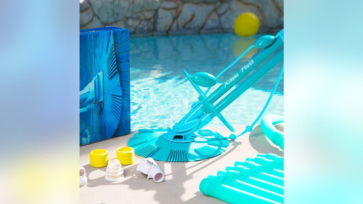 The XtremepowerUS is a versatile pool sweeper that connects to your existing filtration system.