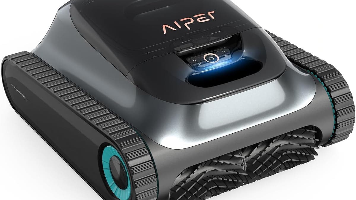 The Aiper Scuba robot pool cleaner works for both in-ground and above-ground pools.