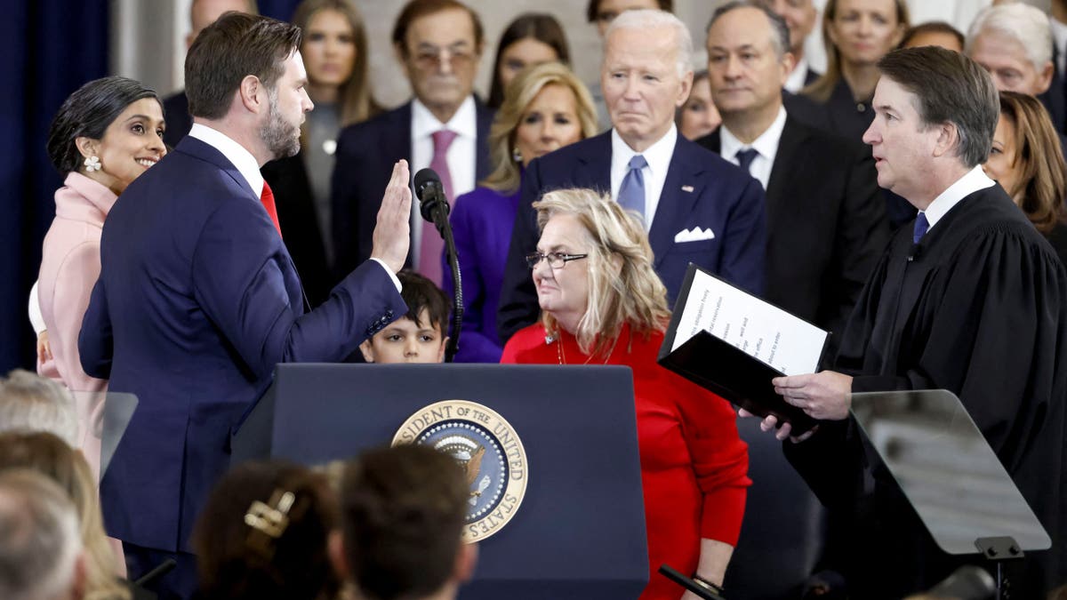 JD Vance's mother at inauguration