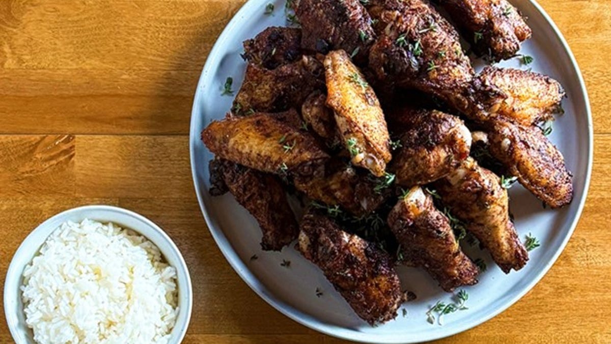A spicy, delicious version of chicken wings. 