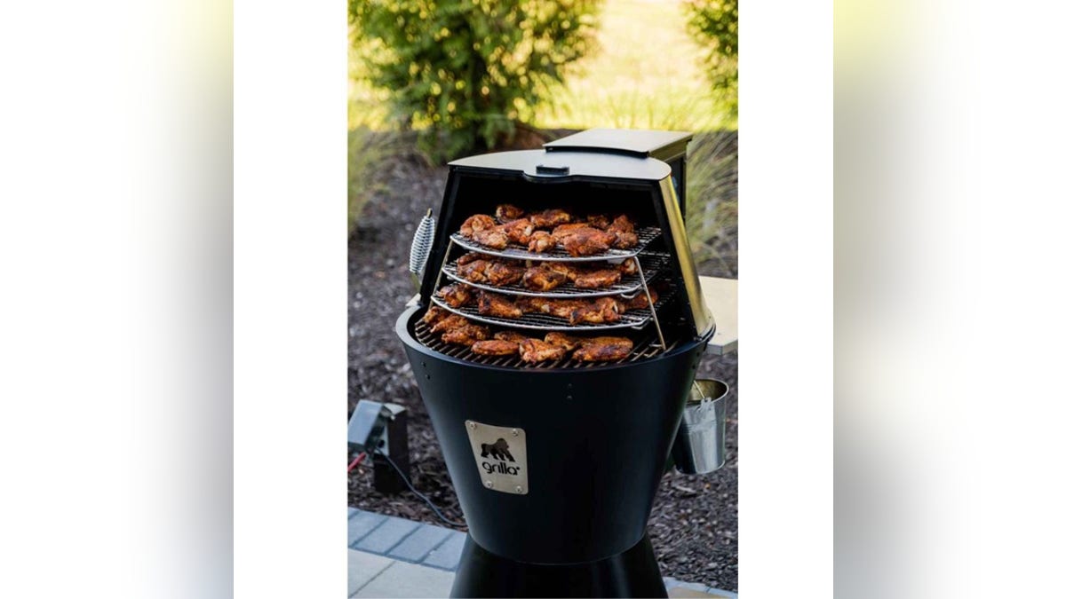 A high-tech grill and smoker combo.?