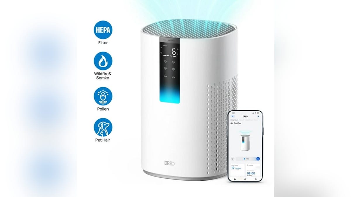 Breathe cleaner air when you use an air purifier. 