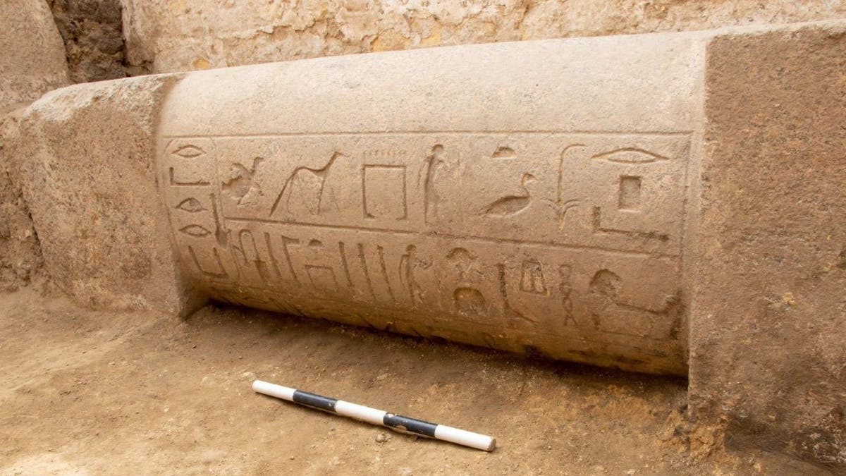Hieroglyphics at Egypt site