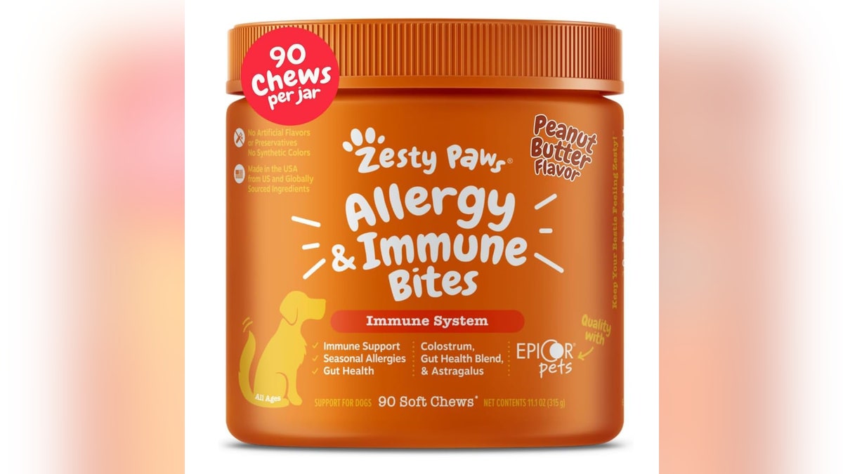 Protect your dog's immune system while preventing allergies.