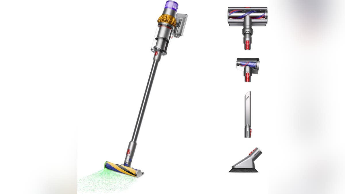 An ultra-light stick vacuum.