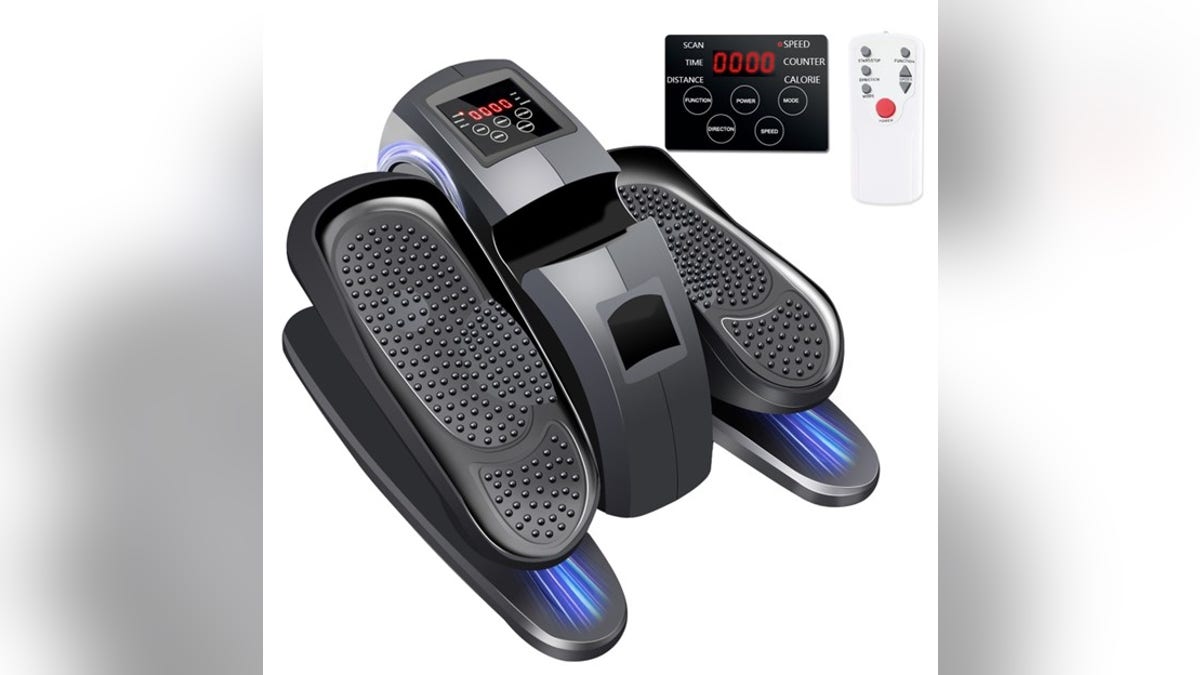 Workout right from the comfort of your desk chair. 