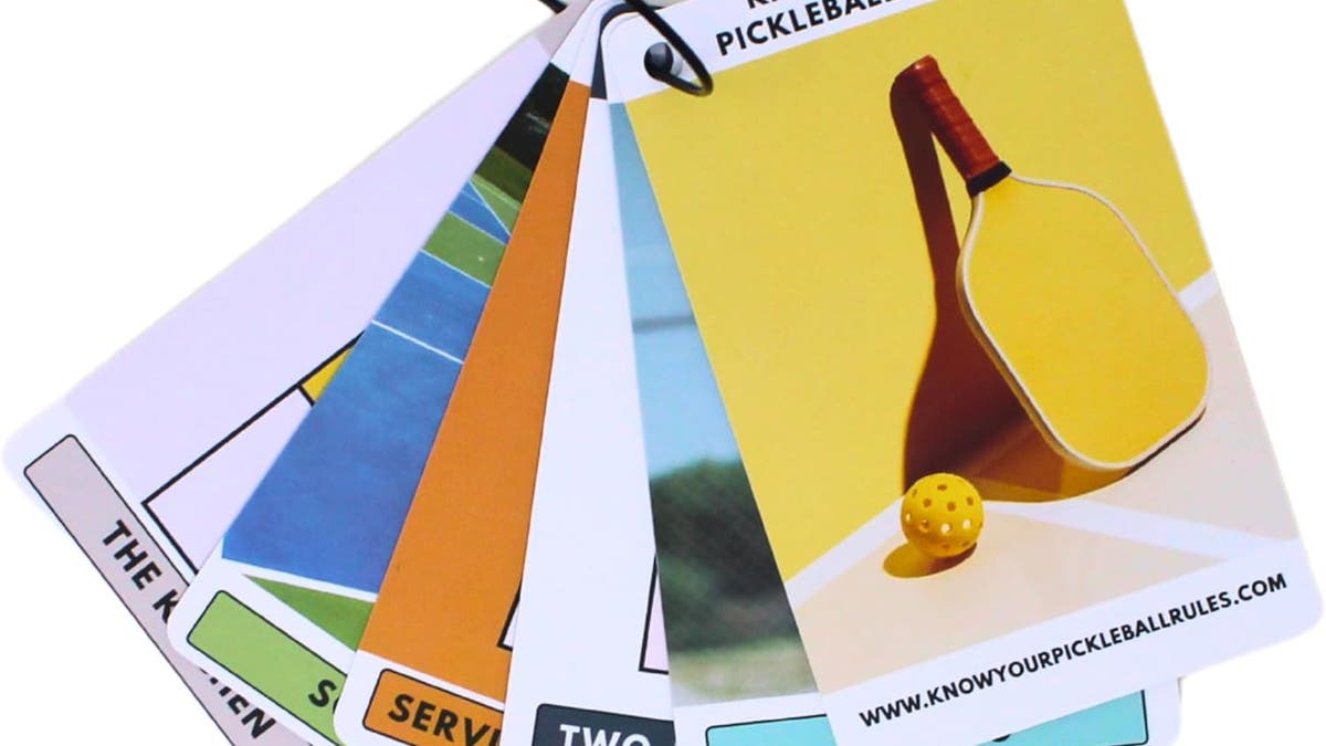 These pickleball rules card tags are a convenient and practical accessory for both novice and experienced players.
