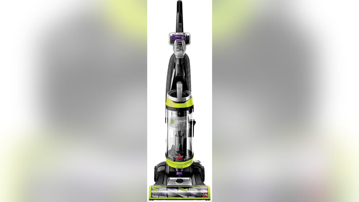 Get rid of pet hair with the help of a Bissell vacuum.