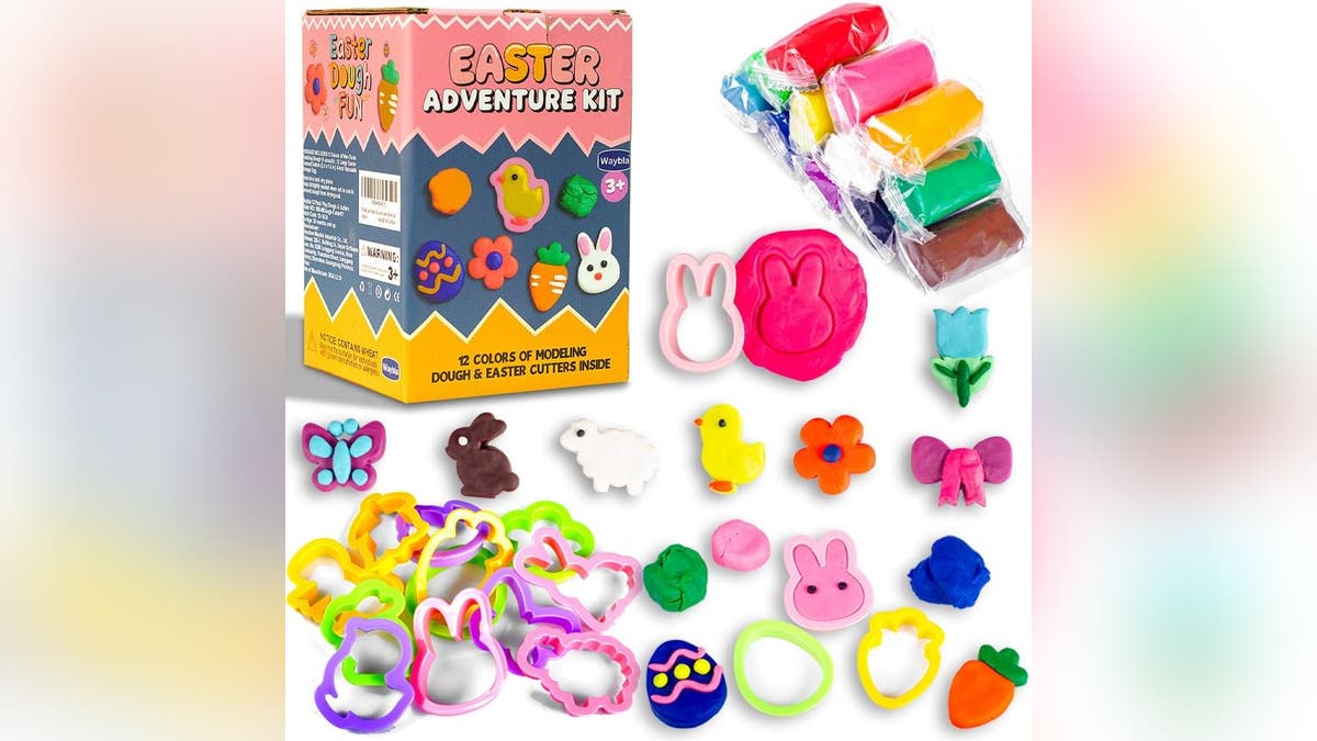 Have some fun with festive modeling clay. 