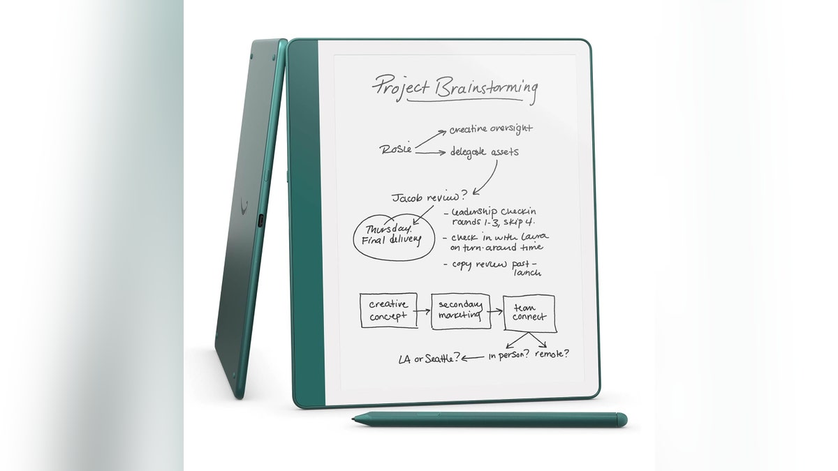 Easily take notes right on your Kindle. 