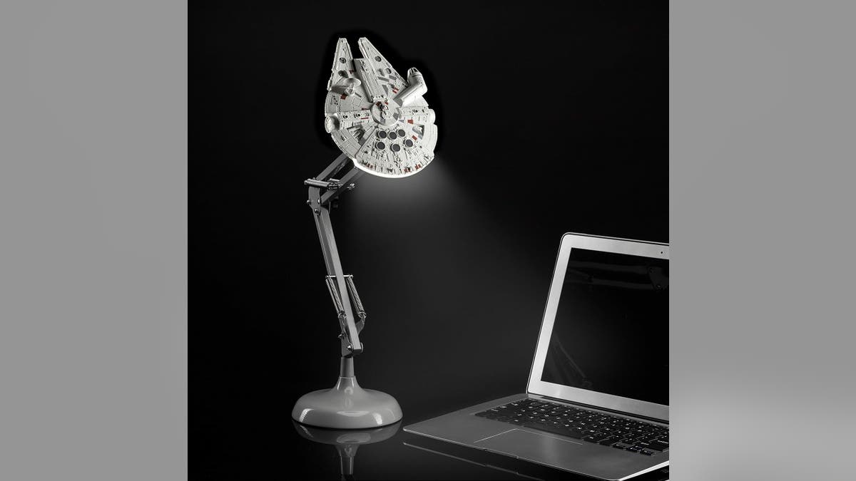 A cool lamp that connects to your USB cable. 