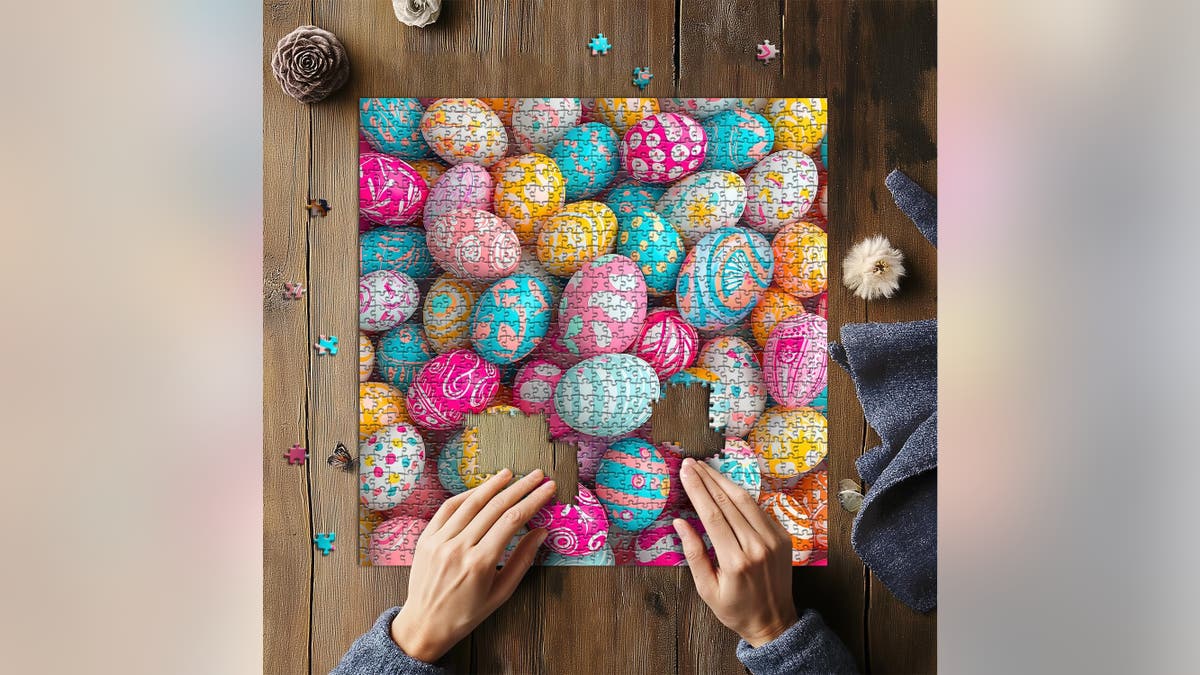 A fun, festive puzzle your kids will love. 