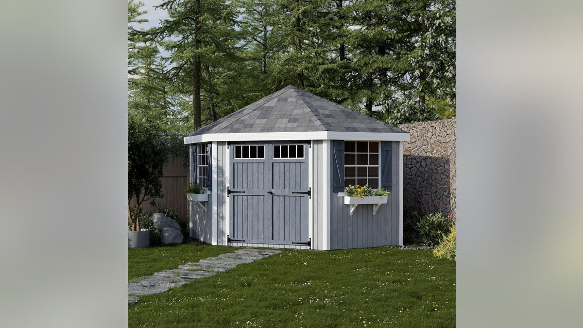 For a yurt-like home, opt for this one.?